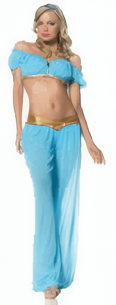 Disfraz de princesa árabe